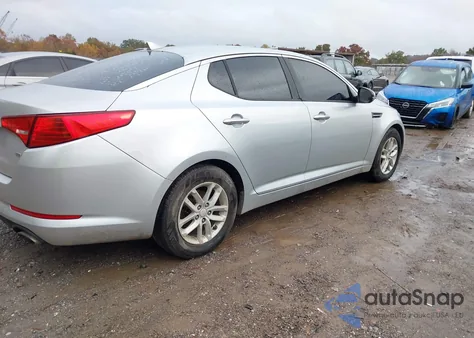 2013 Kia Optima Lx из США, поврежденный, VIN KNAGM4A76D5400821